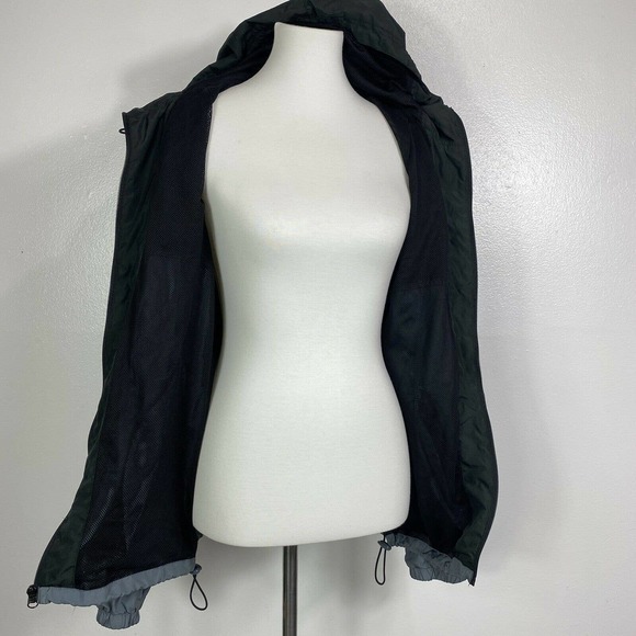 Mens Disney Parks Disneyland 1955 Black Gray Full Zip Up Windbreaker Size S - Picture 8 of 10